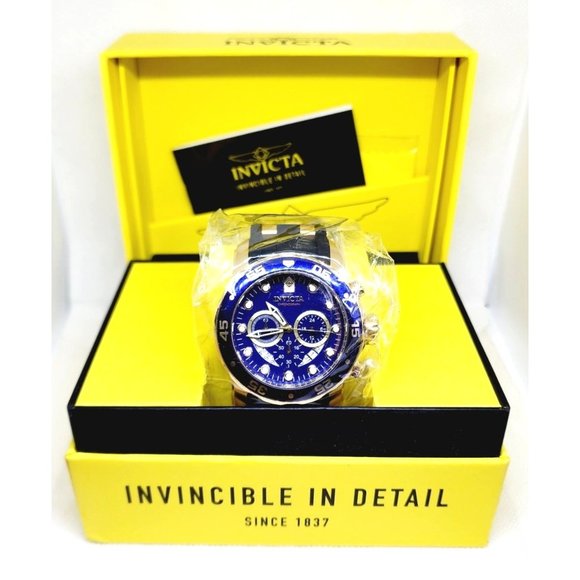 Pro Diver Stainless Steel Chronograph Watch | Water Resistant | Master of the Oc - Picture 4 of 16